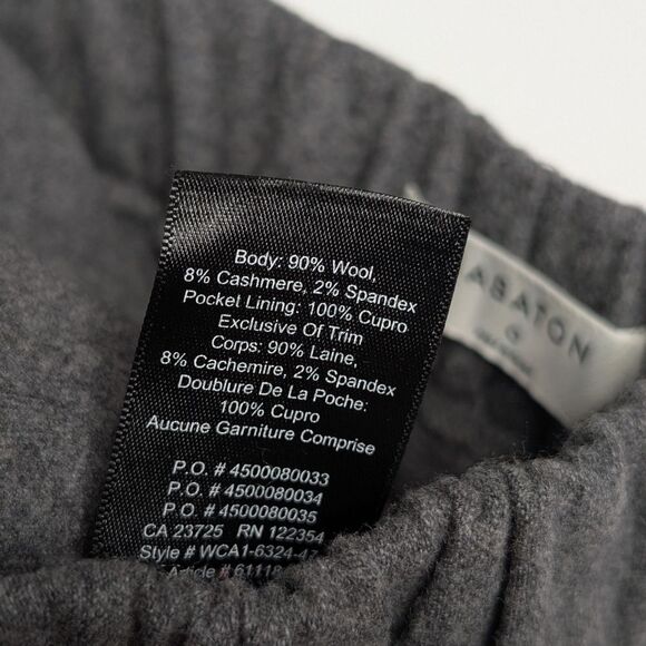 Aritzia Babaton Cohen Wool & Cashmere Trousers Grey Size 0 #61118 - Picture 7 of 9